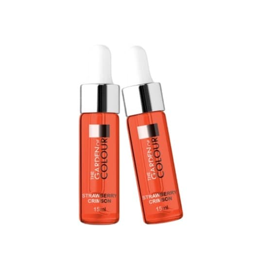 Silcare The Garden of Colour Nagelolja med Pipett Jordgubb Röd, 15ml