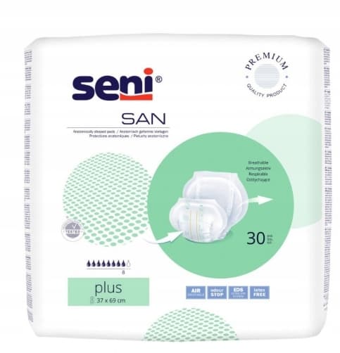 Seni San Anatomiske Bleer Plus, 30 Stk.