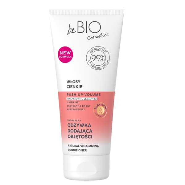 BeBio Ewa Chodakowska Baby Hårkompleks Naturlig Volumenbalsam til Fint Hår, 200 ml