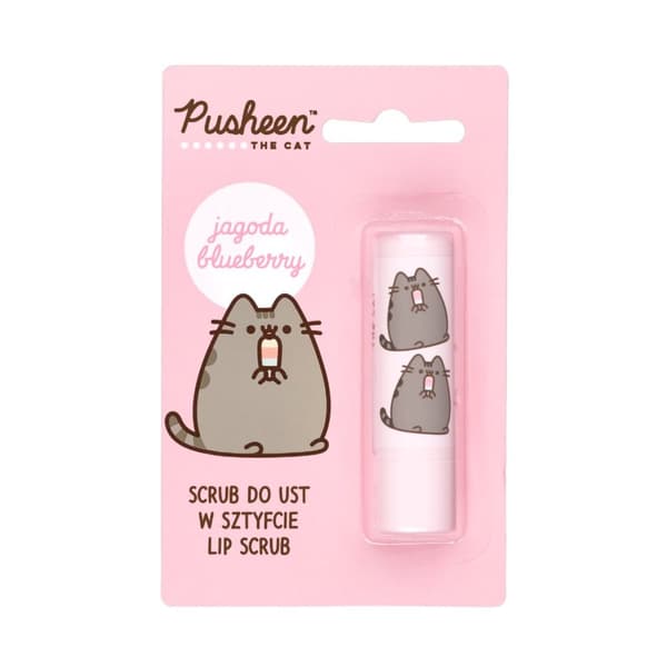 Pusheen Huulikuorinta Puikkona, Mustikka, 3.8g