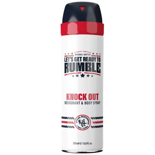 Knock Out Rumble Men Vartalospray, 200 ml