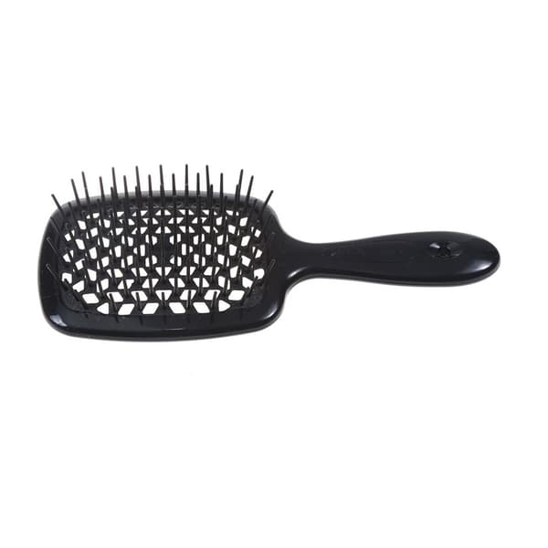 Janeke Superbrush Kampaus- ja Takkuharja, Musta