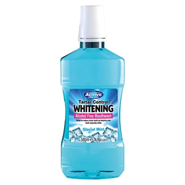 Beauty Formulas Aktiv Whitening Mundskyl, 500 ml