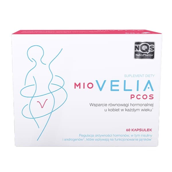 Miovelia PCOS Ravintolisä, 60 kapselia