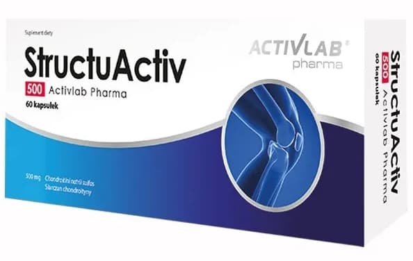 ActivLab Pharma StructuActiv 500, 60 kapslar in Swedish.