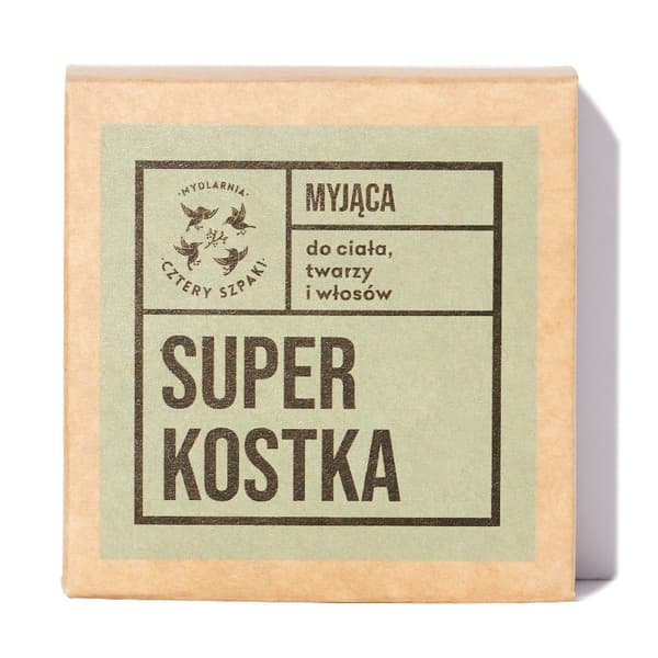 Mydlarnia Cztery Szpaki Multifunktionel Vaskebar til Krop, Ansigt og Hår, 75g