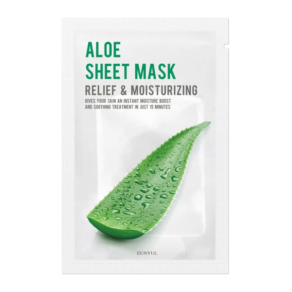 Eunyul Fuktgivande och Lugnande Ansiktsmask med Aloe Vera, 22ml