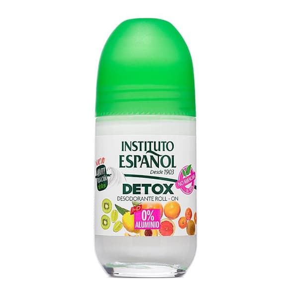 Instituto Espanol Detox Roll-On Deodorantti, 75ml - Tehokas Kainalonsuojaus