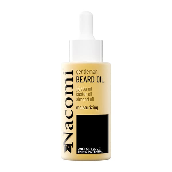 Nacomi Gentleman Kosteuttava parta- ja viiksityökaluöljy, 40ml