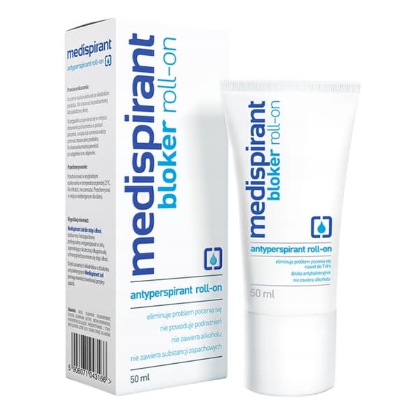 Medispirant Antiperspirant Roll-On Blokering 50 ml