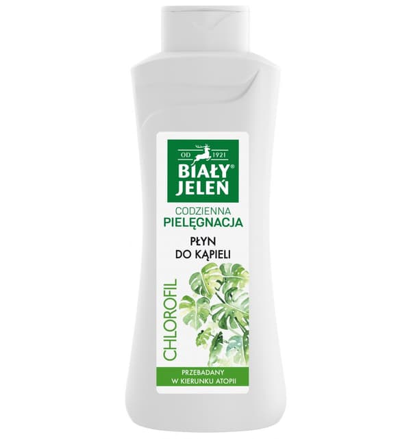 Biały Jeleń Daglig Pleje Bade & Brusegel med Naturlig Klorofyl, 750 ml