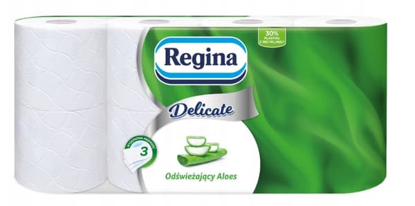 Regina Aloe Vera - Vessapaperi, 8 rullaa