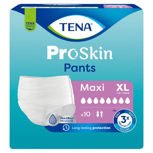 Tena Inkontinenstrådar För Vuxna Maxi XL 10 Stycken