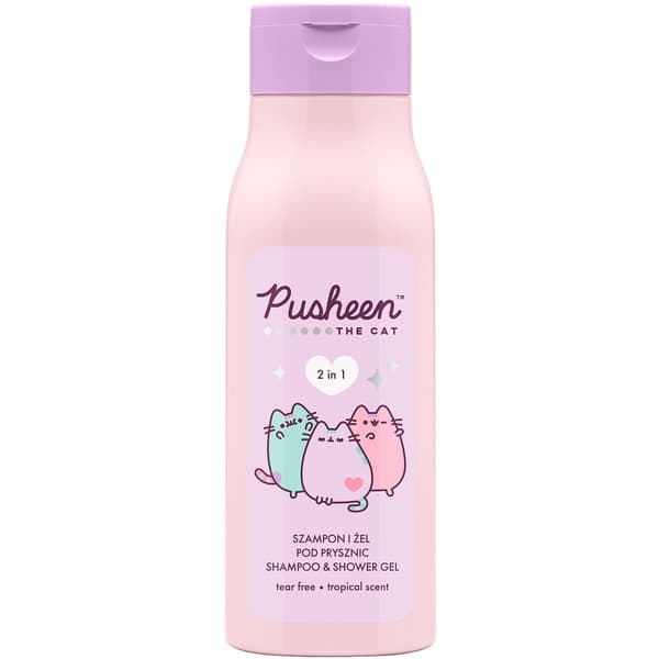 Pusheen 2-i-1 Schampo & Duschgel, 400 ml