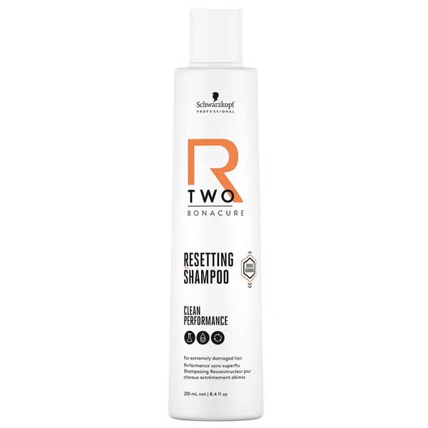 Schwarzkopf Professional Bonacure R-Two Tehokas Korjaava Shampoo Erittäin Vaurioituneille Hiuksille, 250 ml