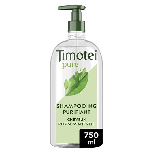 Timotei Pure Schampo för Normalt och Fett Hår, 750 ml