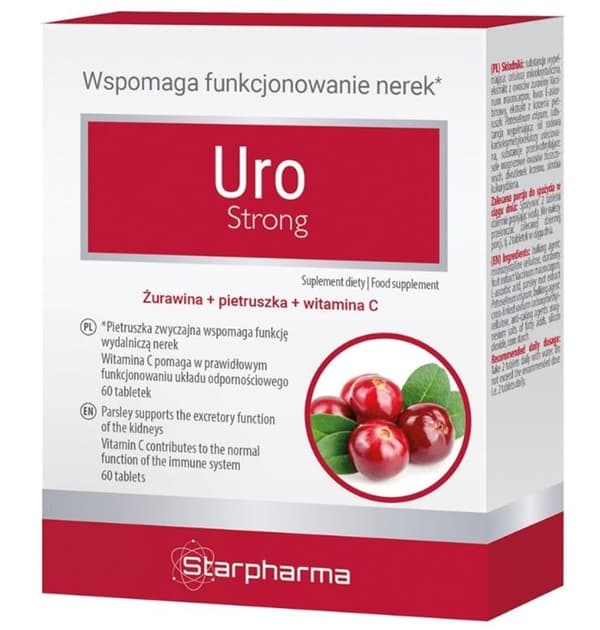 UroStærk, 60 tabletter