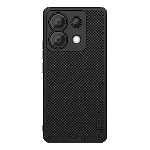 Nillkin Super Frosted Shield Pro Fodral för Xiaomi Redmi Note 13 Pro 5G / Poco X6 5G - Svart