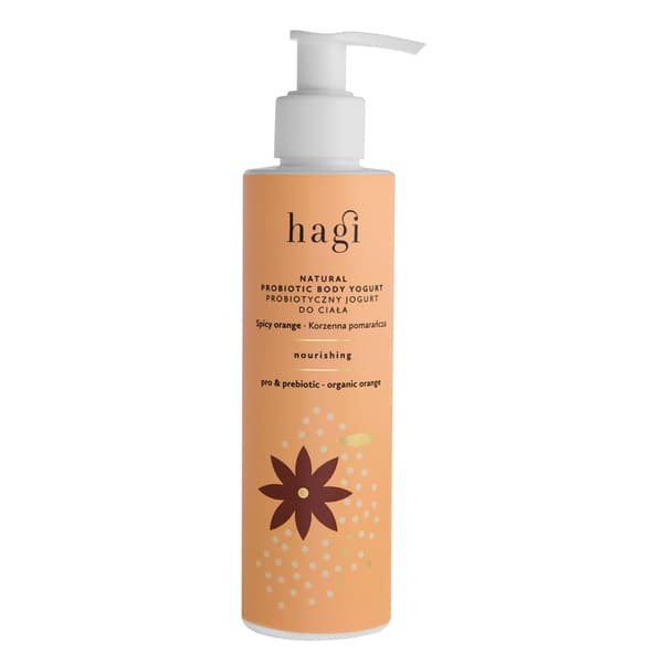 Hagi Probiotisk Kropsyoghurt med Krydrede Appelsinnoter, 200 ml