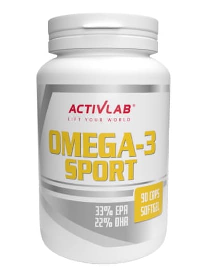 ActivLab Omega-3 Urheilulisä, 90 pehmeää kapselia