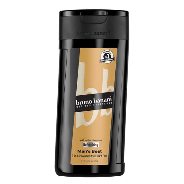 Bruno Banani Mandens Bedste Brusegel, 250 ml