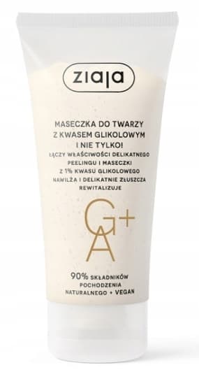 Ziaja Glykolsyra Ansiktsmask, 55 ml