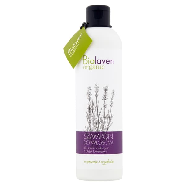 Biolaven Hårschampo med Druvkärnolja & Lavendelolja, 300 ml