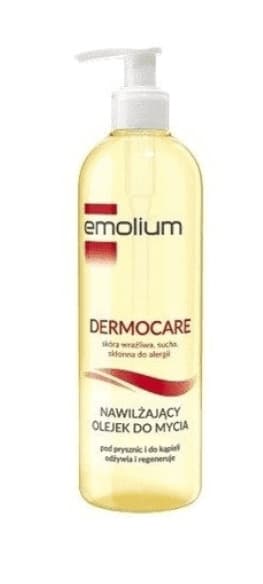 Emolium Dermocare Fugtighedsgivende Vaskolie 400 ml