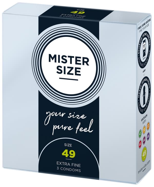 Mister Size Kondomer 49 mm, 3-pack