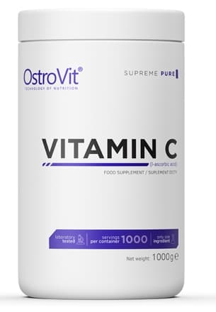 OstroVit Supreme Ren Vitamin C Pulver, 1000g