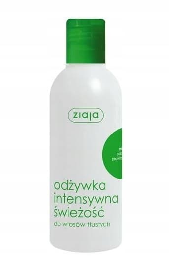 Ziaja, Intensiivinen raikkaus hiustenhoitoaine, 200 ml - Pitkä säilyvyysaika!