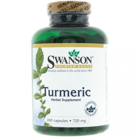 Swanson Gurkmeja 720mg 240 kapslar