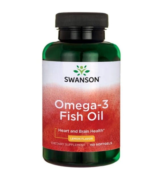 Swanson Omega-3 Sitruunanmakuinen 150 Kapselia