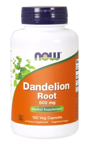 Now Foods, Maskrosrot, 500mg, 100 kapslar