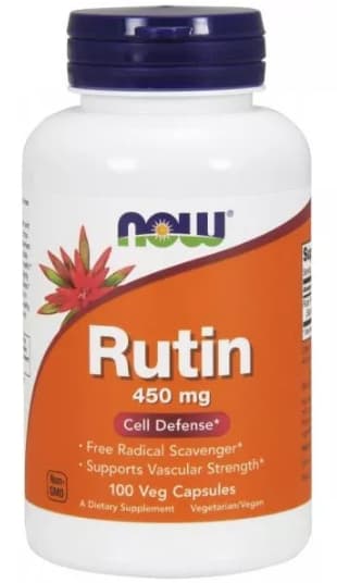 Now Foods Rutiini 450 mg - 100 Kapselia