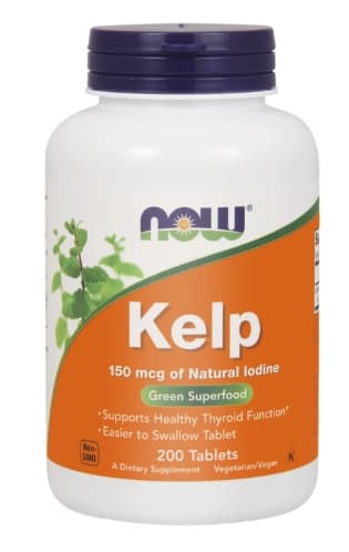 Nu Foods, Kelp, 150 mcg, 200 Tabletter
