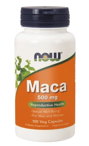 Now Foods, Maca, 500 mg, 100 kapslar