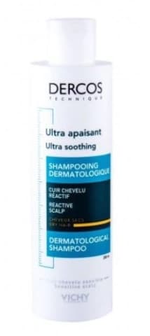 Vichy Dercos Ultra Beroligende Shampoo til Tørt Hår, 200 ml