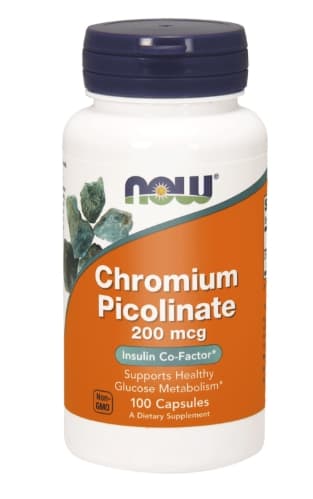 Now Foods, Kromiumpikolinaatti, 100 kapselia