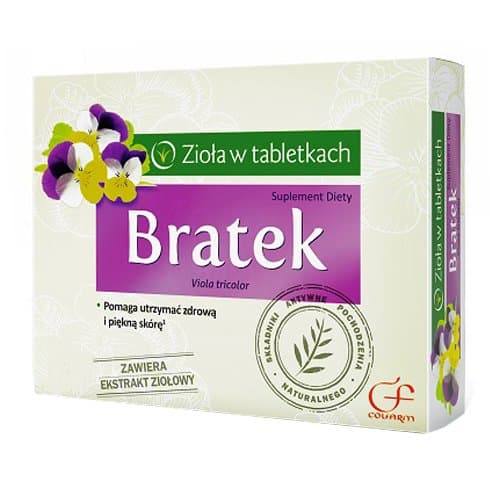 Bratek 90 tabletter - Kosttillskott för Välbefinnande