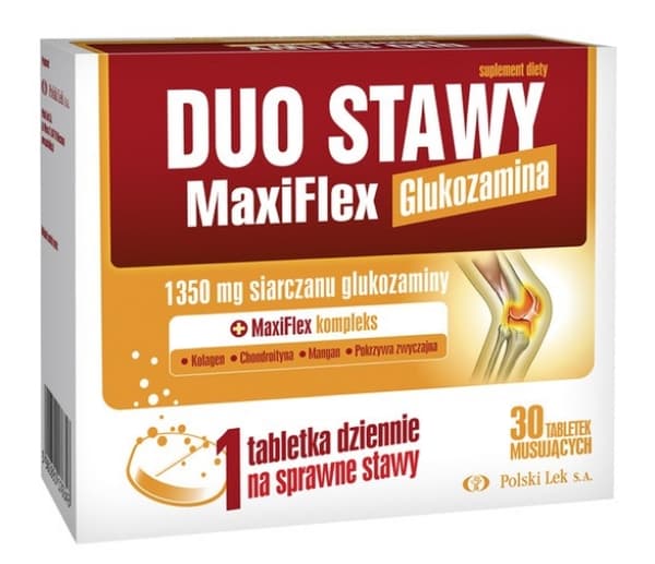 Duo Stawy MaxiFlex, 30 Brusende Tabletter