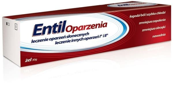 Entil Brandskadegel, lång hållbarhet, 30g