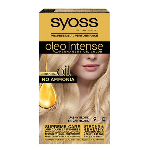 Syoss Oleo Intense Hårfärg i Ljusblond 9-10