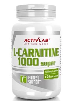 L-Karnitin 1000 Super Activlab - Kosttillskott i form av kapslar 30 st