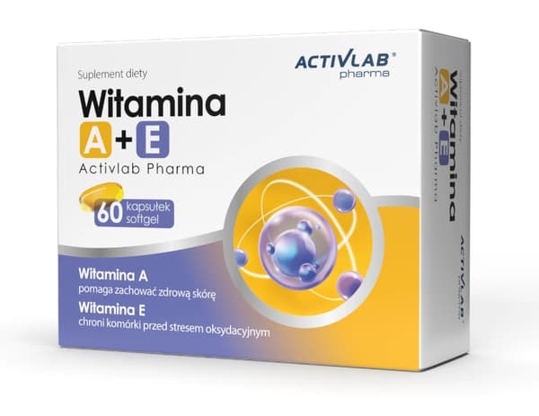 ActivLab Pharma Vitamin A+E, 60 kapsler