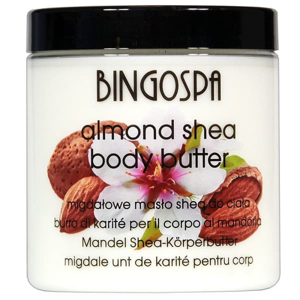 BingoSpa Shea Body Butter med Mandel, 250g