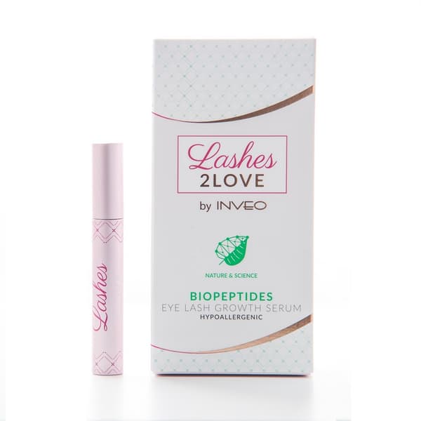 Inveo Lashes 2 Love Biopeptid-serum til øjenvipper, 3.5ml