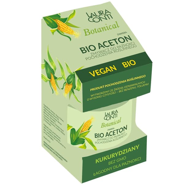 Laura Conti Botanical BIO Neglelakfjerner af Planteoprindelse, 50ml