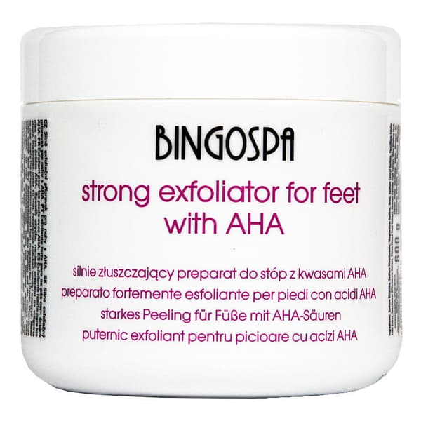 BingoSpa Intensiv Peeling Fotbehandling med AHA Syror, 600g