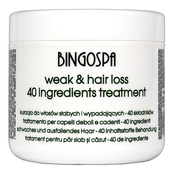 BingoSpa Hiushoito, 40 Aktiivista Ainesosaa, 500g